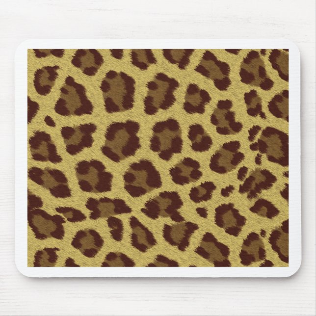 Leopard Skin Mouse Mat (Front)