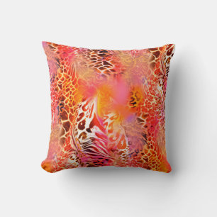 leopard skin pattern fabric leopard,abstract,anima cushion