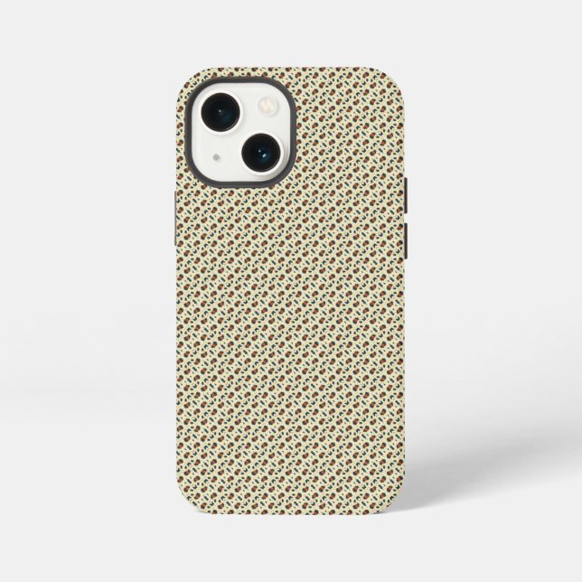 Leopard skin pattern iPhone case (Back)