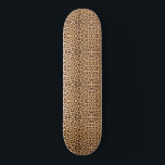 Leopard Skin pattern Skateboard<br><div class="desc">cool unique custom art Leopard Skin pattern skateboard</div>