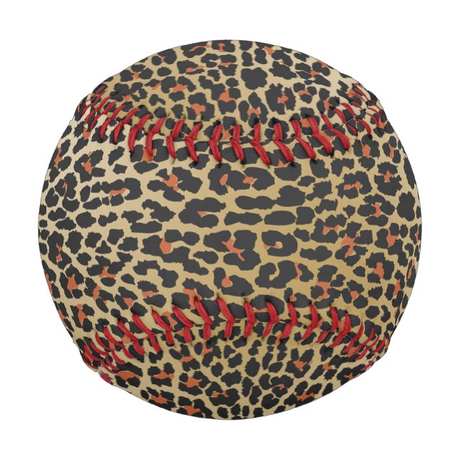 Leopard Skin Print Baseball (Front)
