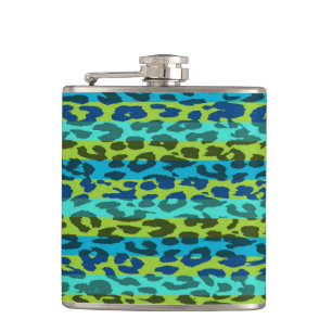 Leopard Skin Retro Pattern 4 Hip Flask