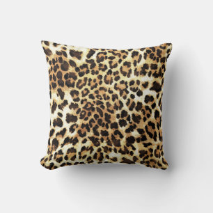 Leopard skin, seamless pattern design. cushion
