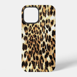 Leopard skin, seamless pattern design. iPhone 12 case