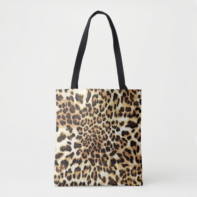 Leopard skin, seamless pattern design. tote bag (Front)
