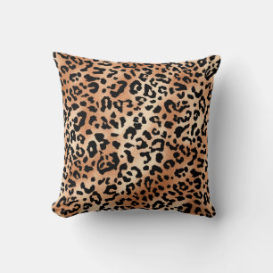 leopard skin. Stylish blouse design with leopard s Cushion
