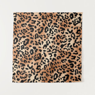 leopard skin. Stylish blouse design with leopard s Tapestry