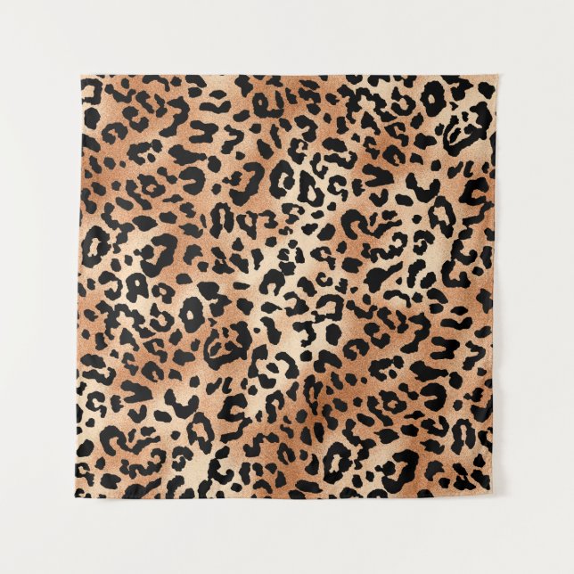 leopard skin. Stylish blouse design with leopard s Tapestry (Front)
