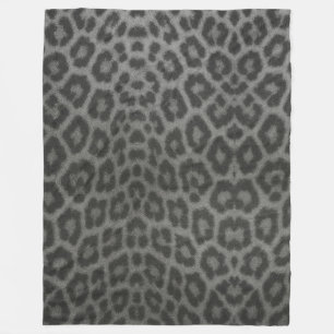 Leopard Skin Texture Fleece Blanket