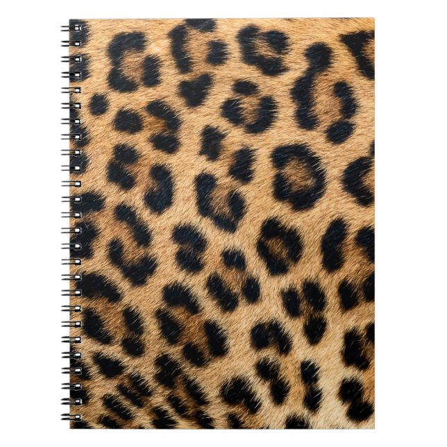 Leopard skin texture notebook (Front)