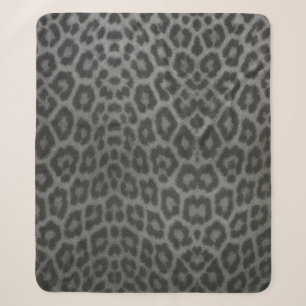 Leopard Skin Texture Sherpa Blanket