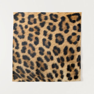 Leopard skin texture tapestry