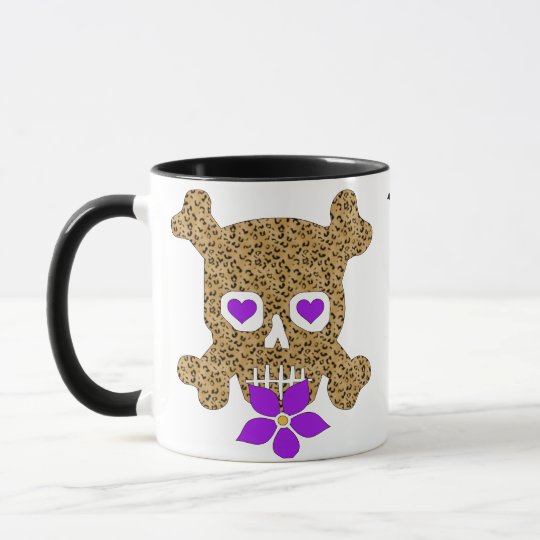 Leopard Skin Valentine Mug