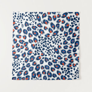 Leopard skin: vintage seamless pattern. tapestry