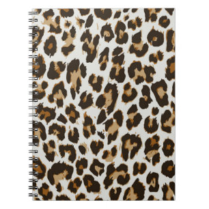 Leopard Skin: Vintage Seamless Texture Notebook