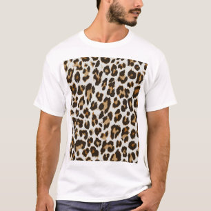 Leopard Skin: Vintage Seamless Texture T-Shirt