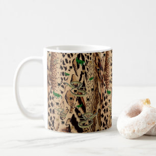 Leopard Snake Alligator Mug