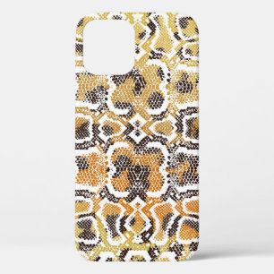 Leopard Snake Animal Print Texture iPhone 12 Case