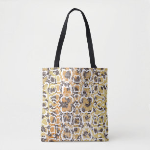 Leopard Snake Animal Print Texture Tote Bag