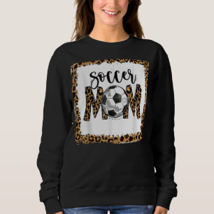 Leopard Soccer Mum Cute Mum Life Soccer Game Day C Sweatshirt