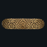 Leopard Spot Skin Print Skateboard<br><div class="desc">Leopard spot skin print design. Wild cat print.</div>