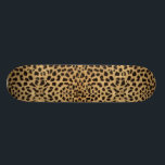 Leopard Spot Skin Print Skateboard<br><div class="desc">Leopard spot skin print design. Wild cat print.</div>