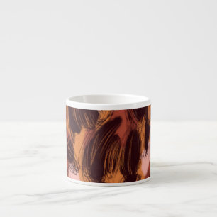 Leopard Spots African Animal Pattern Espresso Cup