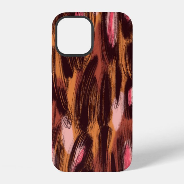 Leopard Spots African Animal Pattern iPhone Case (Back)
