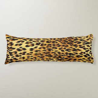 Leopard Spots Camouflage Pattern Painting Body Cushion