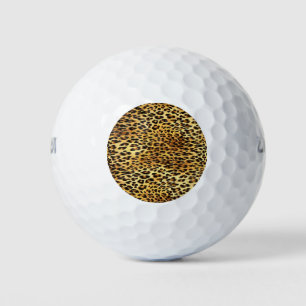 Leopard Spots Camouflage Pattern Painting Golf Balls