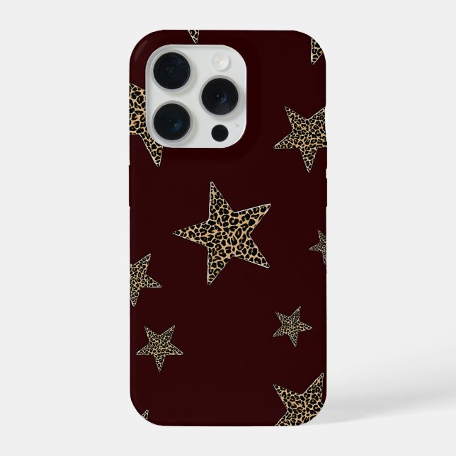 Leopard Star Phone Case (Back)