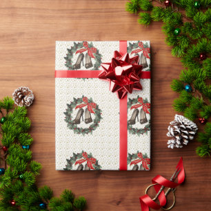 Leopard Stiletto Shoes Wreath Wrapping Paperd Wrapping Paper