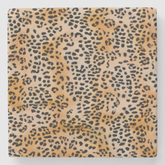 Leopard Stone Coaster