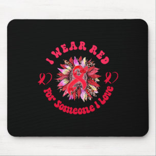 Leopard Sunflower Blood Cancer Awareness Apparel I Mouse Mat