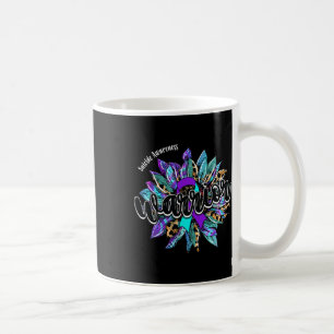 Leopard Sunflower Warrior Suicide Awareness Coffee Mug
