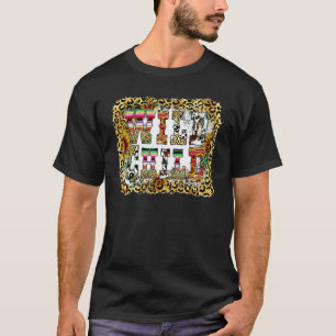 Leopard Sunflower Wild Child Cowhide Western Count T-Shirt