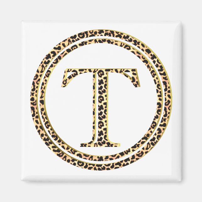 Leopard T Magnet (Front)