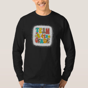 Leopard Team Fourth Grade Teacher Student 1st Day T-Shirt