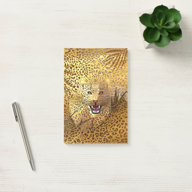 Leopard Territory 1 Post-it Notes (Office)