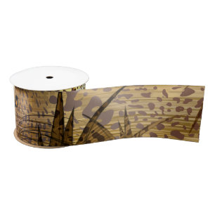 Leopard Territory 1 Satin Ribbon