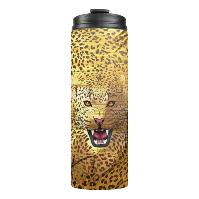 Leopard Territory 1 Thermal Tumbler (Front)