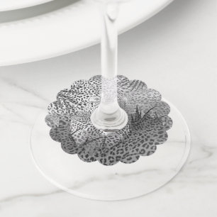 Leopard Territory 2 Wine Glass Tag