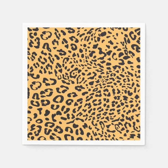 Leopard Texture Napkin (Front)
