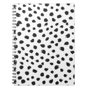 Leopard Texture: Vintage Seamless Pattern. Notebook