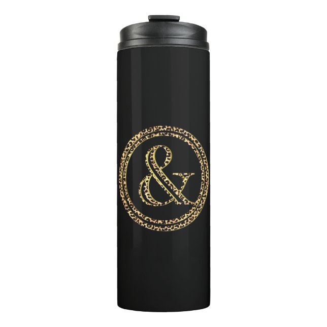 Leopard & thermal tumbler (Front)