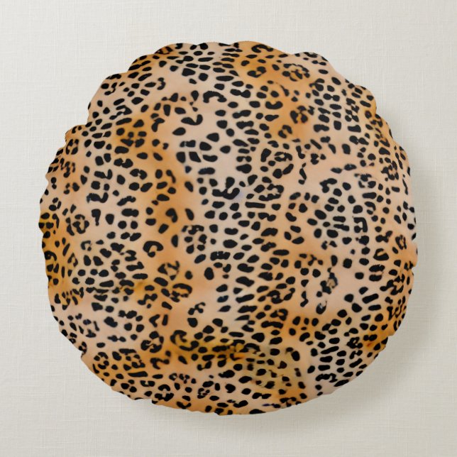Leopard Throw Pillow  (Front)
