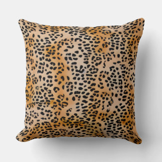 Leopard Throw Pillow