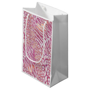 Leopard tiger skin trendy small gift bag