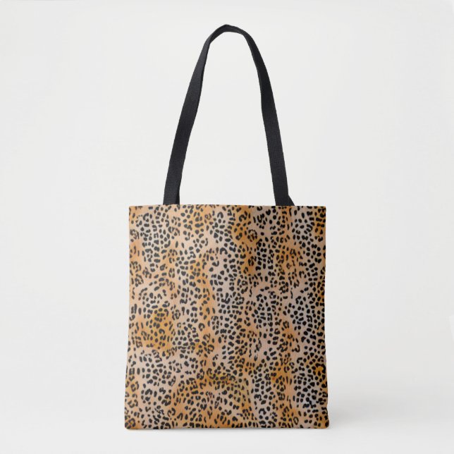 Leopard  tote bag (Front)