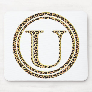 Leopard U Mouse Mat